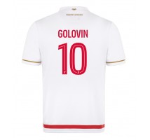 AS Monaco Aleksandr Golovin #10 Koszulka Podstawowa 2025-26 Krótki Rękaw